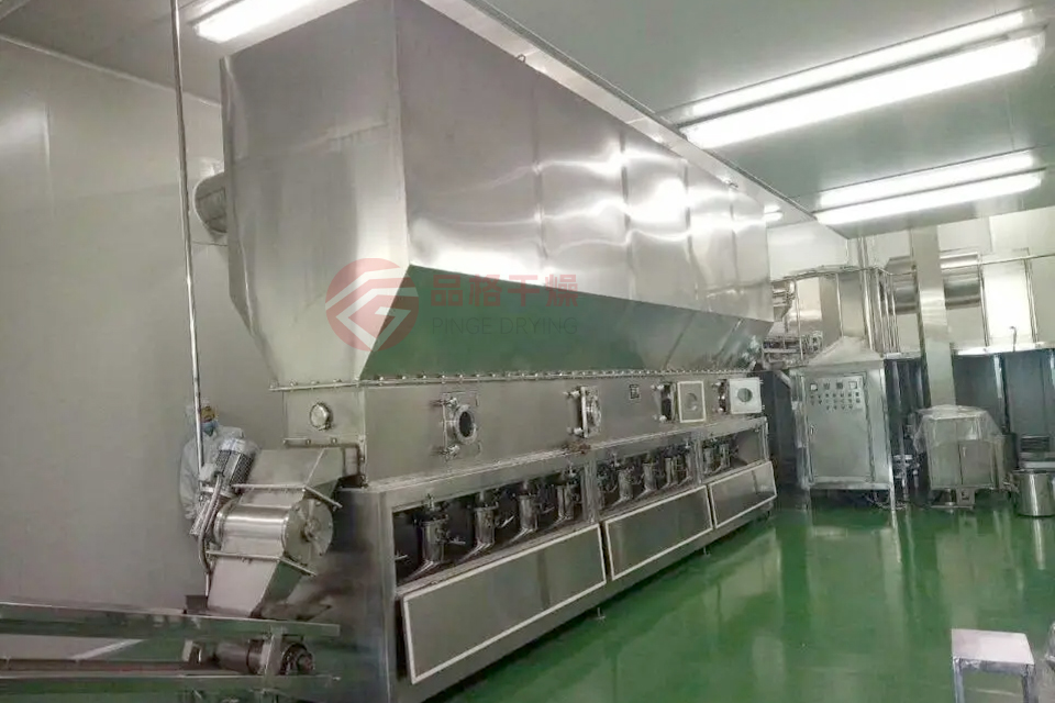 臥式沸騰床幹燥機